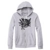 Adult Triblend Full-Zip Fleece Hooded Sweatshirt Thumbnail