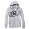 Adult Triblend Full-Zip Fleece Hooded Sweatshirt Thumbnail