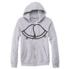 Adult Triblend Full-Zip Fleece Hooded Sweatshirt Thumbnail