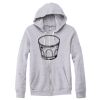 Adult Triblend Full-Zip Fleece Hooded Sweatshirt Thumbnail