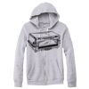 Adult Triblend Full-Zip Fleece Hooded Sweatshirt Thumbnail