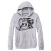 Adult Triblend Full-Zip Fleece Hooded Sweatshirt Thumbnail