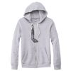 Adult Triblend Full-Zip Fleece Hooded Sweatshirt Thumbnail