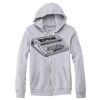 Adult Triblend Full-Zip Fleece Hooded Sweatshirt Thumbnail