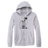 Adult Triblend Full-Zip Fleece Hooded Sweatshirt Thumbnail