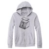 Adult Triblend Full-Zip Fleece Hooded Sweatshirt Thumbnail