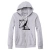 Adult Triblend Full-Zip Fleece Hooded Sweatshirt Thumbnail