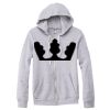 Adult Triblend Full-Zip Fleece Hooded Sweatshirt Thumbnail