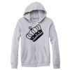 Adult Triblend Full-Zip Fleece Hooded Sweatshirt Thumbnail