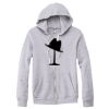 Adult Triblend Full-Zip Fleece Hooded Sweatshirt Thumbnail