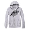 Adult Triblend Full-Zip Fleece Hooded Sweatshirt Thumbnail