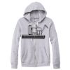 Adult Triblend Full-Zip Fleece Hooded Sweatshirt Thumbnail