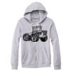 Adult Triblend Full-Zip Fleece Hooded Sweatshirt Thumbnail