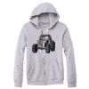 Adult Triblend Full-Zip Fleece Hooded Sweatshirt Thumbnail