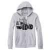 Adult Triblend Full-Zip Fleece Hooded Sweatshirt Thumbnail