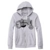 Adult Triblend Full-Zip Fleece Hooded Sweatshirt Thumbnail