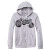 Adult Triblend Full-Zip Fleece Hooded Sweatshirt Thumbnail