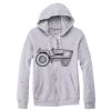 Adult Triblend Full-Zip Fleece Hooded Sweatshirt Thumbnail