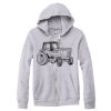 Adult Triblend Full-Zip Fleece Hooded Sweatshirt Thumbnail
