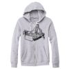 Adult Triblend Full-Zip Fleece Hooded Sweatshirt Thumbnail