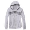 Adult Triblend Full-Zip Fleece Hooded Sweatshirt Thumbnail