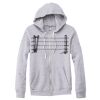 Adult Triblend Full-Zip Fleece Hooded Sweatshirt Thumbnail