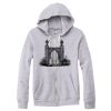 Adult Triblend Full-Zip Fleece Hooded Sweatshirt Thumbnail