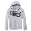 Adult Triblend Full-Zip Fleece Hooded Sweatshirt Thumbnail