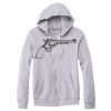 Adult Triblend Full-Zip Fleece Hooded Sweatshirt Thumbnail