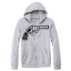 Adult Triblend Full-Zip Fleece Hooded Sweatshirt Thumbnail