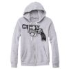 Adult Triblend Full-Zip Fleece Hooded Sweatshirt Thumbnail