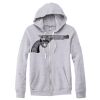 Adult Triblend Full-Zip Fleece Hooded Sweatshirt Thumbnail