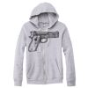 Adult Triblend Full-Zip Fleece Hooded Sweatshirt Thumbnail