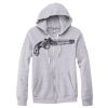 Adult Triblend Full-Zip Fleece Hooded Sweatshirt Thumbnail