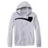 Adult Triblend Full-Zip Fleece Hooded Sweatshirt Thumbnail