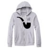 Adult Triblend Full-Zip Fleece Hooded Sweatshirt Thumbnail