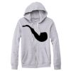 Adult Triblend Full-Zip Fleece Hooded Sweatshirt Thumbnail