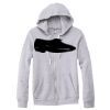 Adult Triblend Full-Zip Fleece Hooded Sweatshirt Thumbnail