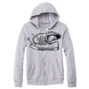 Adult Triblend Full-Zip Fleece Hooded Sweatshirt Thumbnail