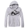 Adult Triblend Full-Zip Fleece Hooded Sweatshirt Thumbnail