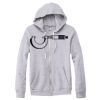 Adult Triblend Full-Zip Fleece Hooded Sweatshirt Thumbnail