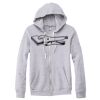 Adult Triblend Full-Zip Fleece Hooded Sweatshirt Thumbnail