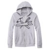 Adult Triblend Full-Zip Fleece Hooded Sweatshirt Thumbnail