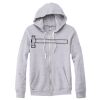 Adult Triblend Full-Zip Fleece Hooded Sweatshirt Thumbnail