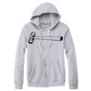 Adult Triblend Full-Zip Fleece Hooded Sweatshirt Thumbnail