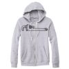 Adult Triblend Full-Zip Fleece Hooded Sweatshirt Thumbnail