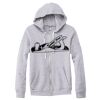 Adult Triblend Full-Zip Fleece Hooded Sweatshirt Thumbnail