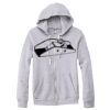 Adult Triblend Full-Zip Fleece Hooded Sweatshirt Thumbnail