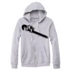 Adult Triblend Full-Zip Fleece Hooded Sweatshirt Thumbnail