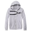 Adult Triblend Full-Zip Fleece Hooded Sweatshirt Thumbnail